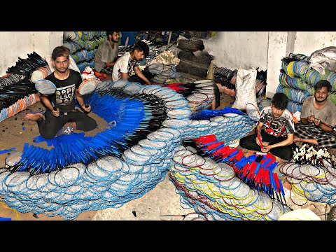 🏸 Incredible Process of Making Badminton Rackets" Inside a Real Factory | Mass Production Explained