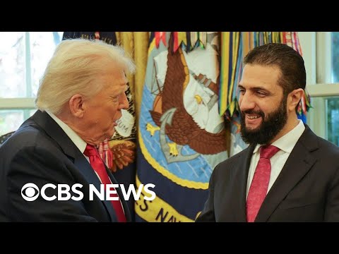 Trump praises Syria's al-Sharaa as "a very strong leader" after White House meeting