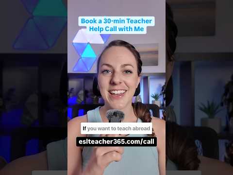 Teacher Help Call with Jamie from ESL Teacher 365 🆘