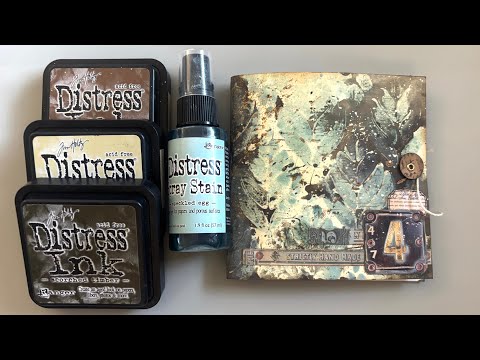 Lots of layers in this art journal cover.