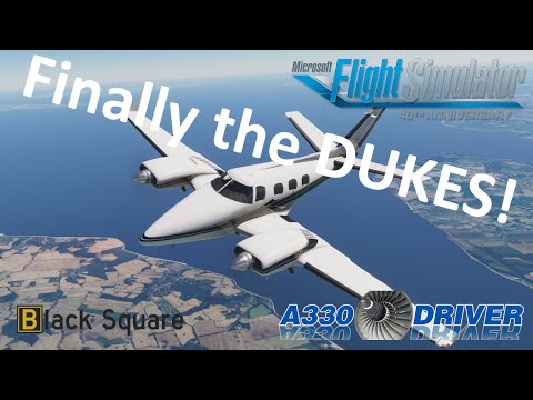 Black Square - Piston Duke PREVIEW | Let's fly the GRAND DUKE | Real Airline Pilot