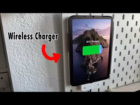 iPad mini Magnetic Wireless Charging Dock | 3D Printed | DIY Tutorial