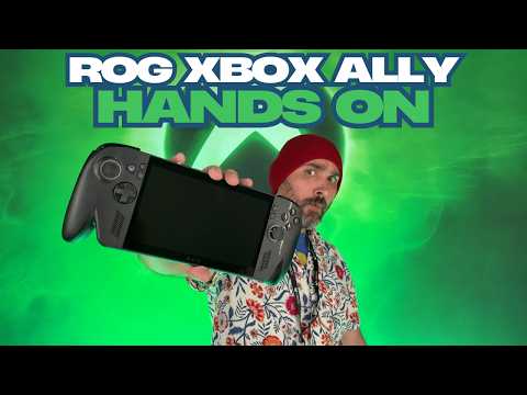 ROG Xbox Ally X Hands-On Impressions - I've Been Waiting for This