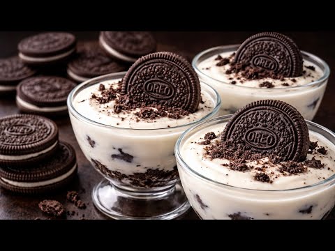 🔥 VIRAL! Oreo-Kaffee-Dessert mit griechischem Joghurt – cremiger Trend in 5 Minuten!