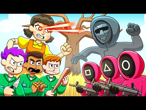 SQUID GAME: CIVIL WAR... (Cartoon Animation)