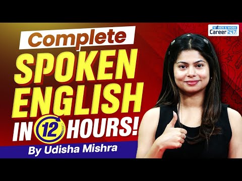 Complete English Speaking Course | Improve your English in 12 Hours | English By Udisha Ma'am