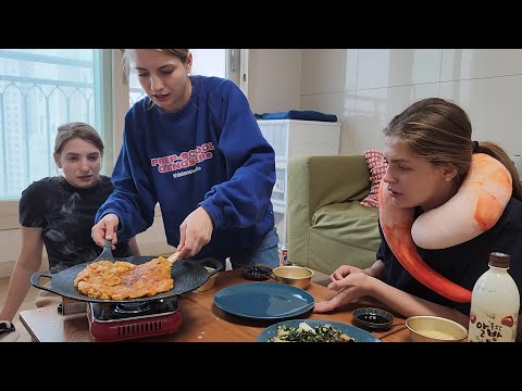 쌍둥이 언니랑 제주도 친구랑 1박2일 음주파티