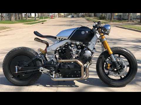 Amazing Transformation Yamaha Virago XV750 Start to Finish Caferacer Full Timelapse Build