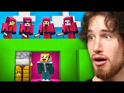 Minecraft Manhunt But It's SQUID GAMES!