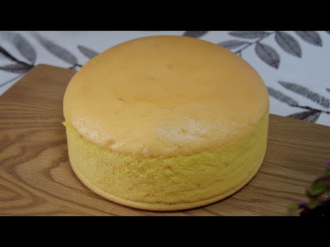 How to Make a REAL Sponge Cake? Only 3 Ingredients