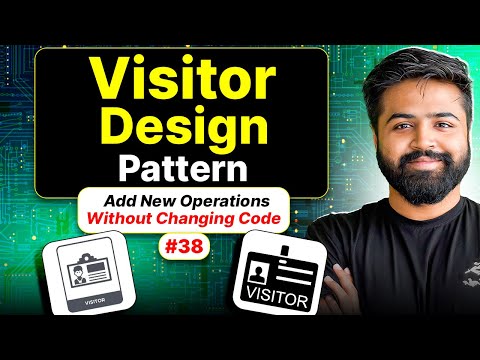 Visitor Design Pattern | UML + Code | System Design