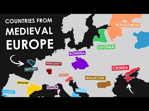 Countries That Used To Exist In Medieval Europe