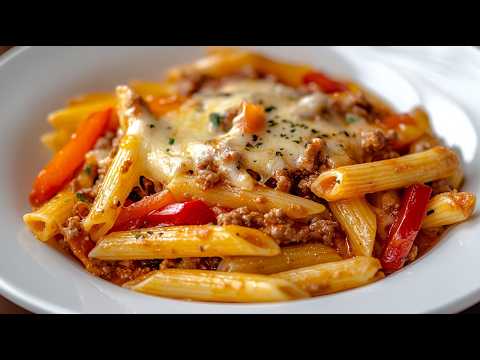 The most delicious pasta with minced meat I’ve ever made ❗️ Simple and super juicy!