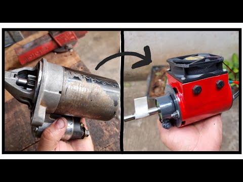 how to make a powerful DC engine