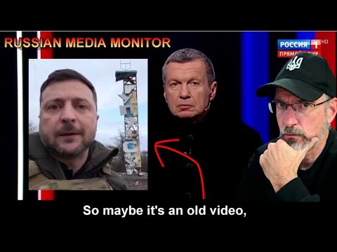 Russian Propagandists Tie Logic in Knots Over Zelensky in Kupyansk