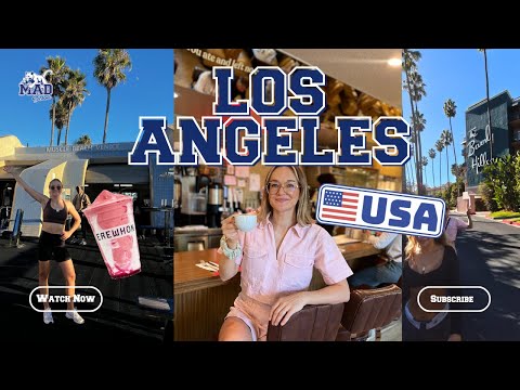 Jet lag, Hollywood i Hailey Bieber smoothie… Zwiedź z nami Los Angeles! 🔥🇺🇸