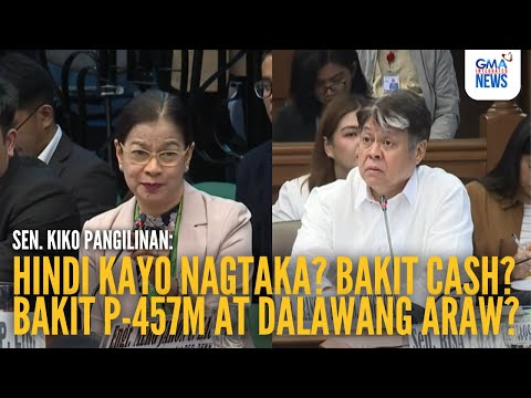 Milyon-milyong withdrawal ng SYMS Construction sa Landbank, binusisi ni Kiko | GMA Integrated News