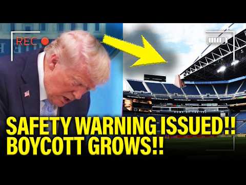 Trump LOSES IT after WORLD CUP SAFETY WARNING!!