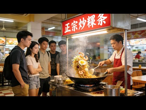 新加坡文庆路上段熟食中心｜炒粿条｜肉骨茶｜炒虾面｜羊肉汤｜菜头粿｜海南鸡饭-UPPER BOON KENG