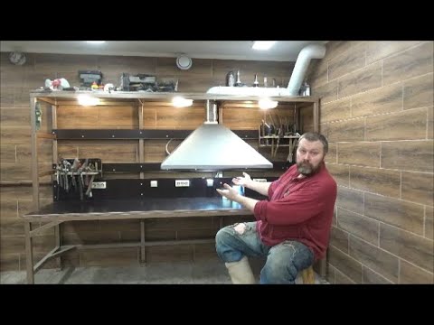 Вытяжной зонт без опыта жестянщика