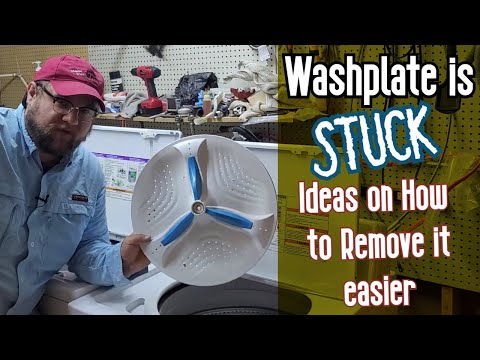Washplate Stuck - More Ideas to Remove a Difficult Whirlpool Wash Plate