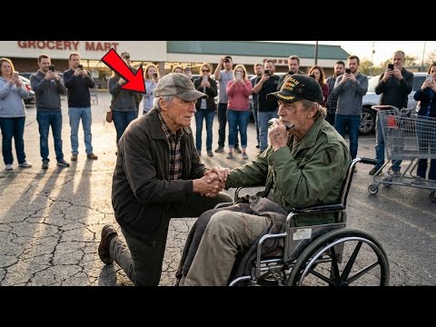 Clint Eastwood KNELT DOWN for Homeless Vietnam Veteran in Parking Lot—Reason Why Broke the Internet