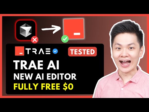 Trae AI: This FULLY FREE AI Code Editor Is Awesome! Better Than Cursor?