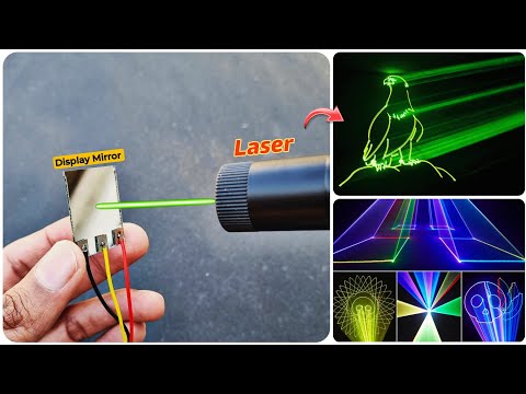 How To Make Laser Show Light At Home | DIY Laser Projector | DJ/Disco Laser Light | CreativeShivaji
