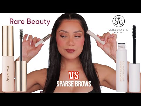 WHICH IS BETTER? RARE BEAUTY VS ABH BROW GEL + 11HR WEAR *oily skin* | MagdalineJanet