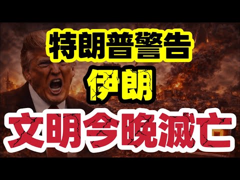 【突發】特朗普警告「文明今晚滅亡」｜美軍已開第一炮轟哈爾克島｜伊朗會唔會頂得住？｜【肥仔傑·論政】