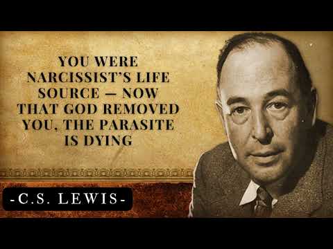 You Were Narcissist’s Life Source — Now That God Removed You, The Parasite Is DYING | C.S. Lewis