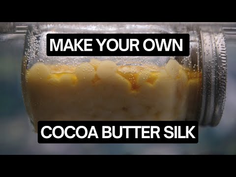 Save money & temper like a pro - Learn to make your own cocoa butter silk.