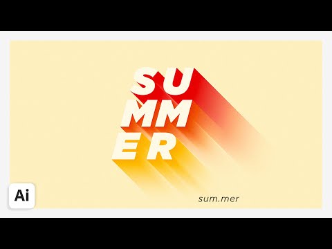 Smooth Long Shadow Text Effect