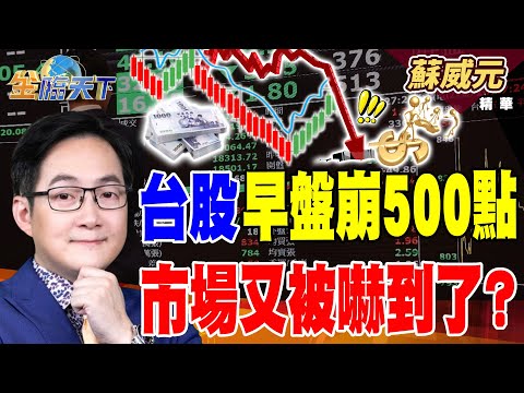 【精華】台股早盤崩500點 市場又被嚇到了？ CPO明年大商轉 光進銅退新趨勢 #蘇威元 #金臨天下 @tvbsmoney  20251215