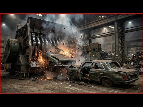 How Iron Pipes Are Made in Factories | Scrap Metal to Strong Steel 