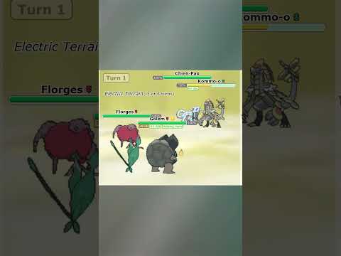 The strongest single turn move possible in Pokémon (revised) #shorts #pokemon