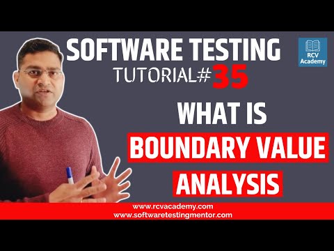 Software Testing Tutorial #35 - Boundary Value Analysis in Testing