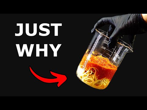 Cooking Spaghetti Bolognese the Chemical Way