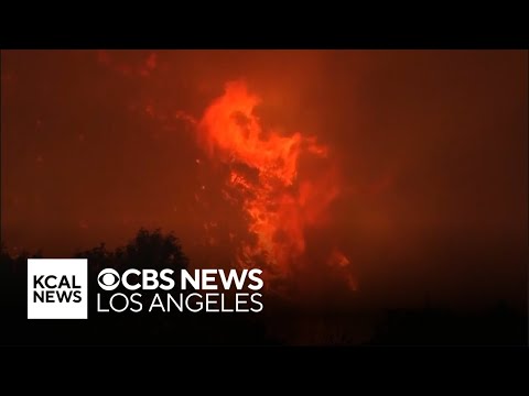 Bridge Fire continues to burn San Gabriel Mountains