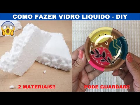 Homemade Liquid Glass: Do It Yourself - Styrofoam Recycling