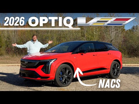 I Drive The Cadillac OPTIQ V For The First Time! First GM Car w/ NACS