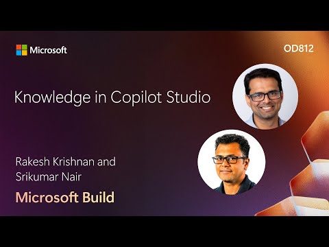 Knowledge in Copilot Studio | OD812
