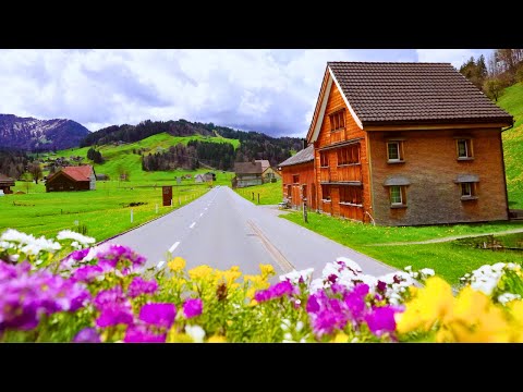 Appenzell Switzerland 🇨🇭 - The Beautiful Swiss Rolling Hills and Doll Houses | #swiss