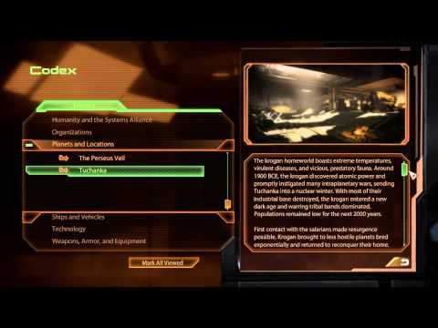 Mass Effect 2 Complete Codex