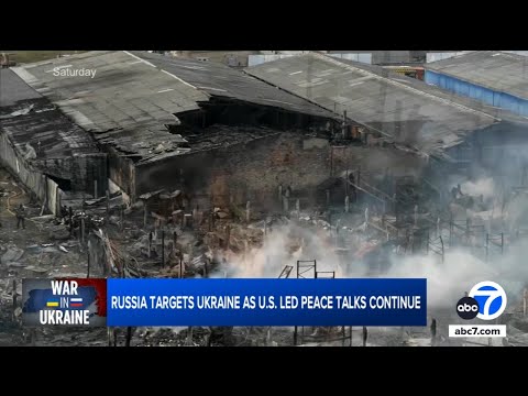 Russia targets Ukraine as US-led peace talks continue
