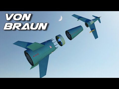 The Very First Rocket Ship - `1950s Von Braun