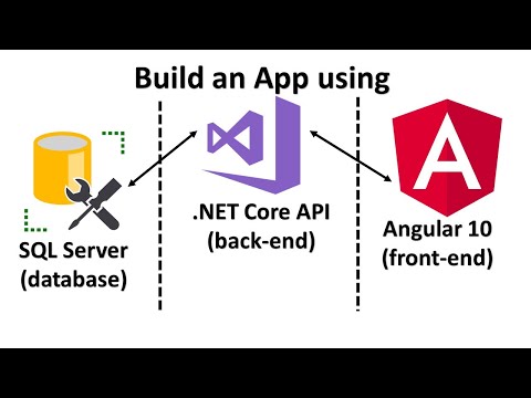 Learn Angular 10, .NET Core Web API & SQL Server by Creating a Web Application from Scratch