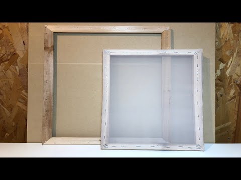 Make Your Own Screen Printing Screens EASY