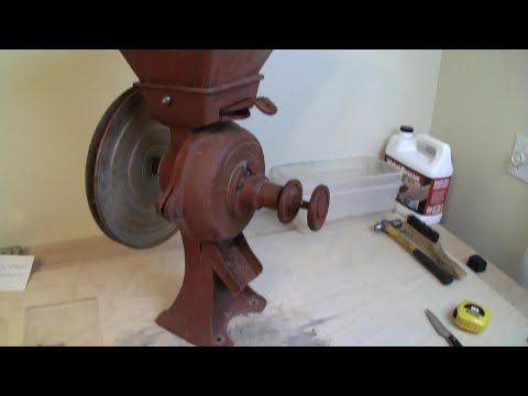 Wheat Grist Mill Restoration | VERY DIRTY