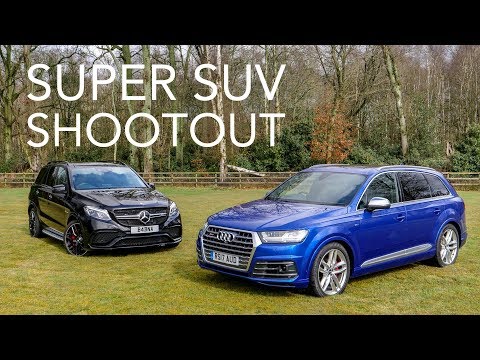 Mercedes-AMG GLE 63 vs Audi SQ7 Super SUVs w/ Tiff Needell
